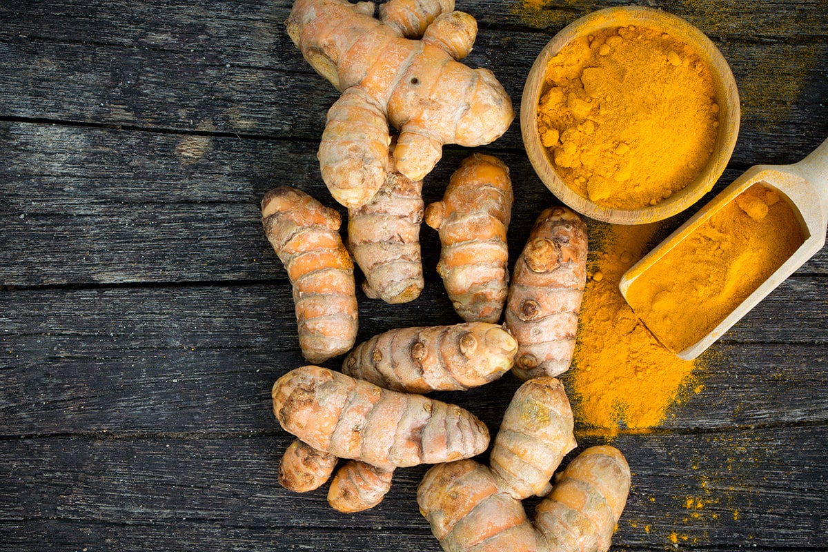 Kurkuma zum Thema fermentierte Rohstoffe für Nahrungsergänzungsmittel