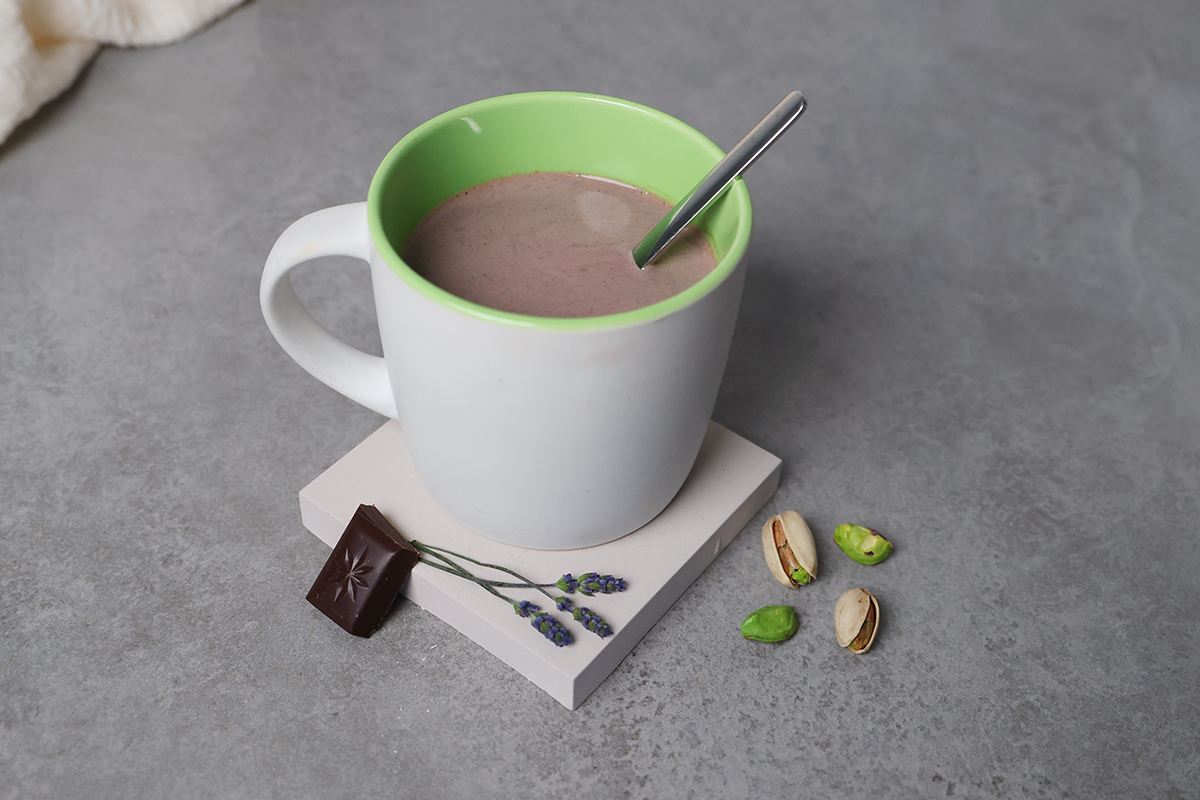 Schlafkakao mit Casein und pflanzlichem Melatonin