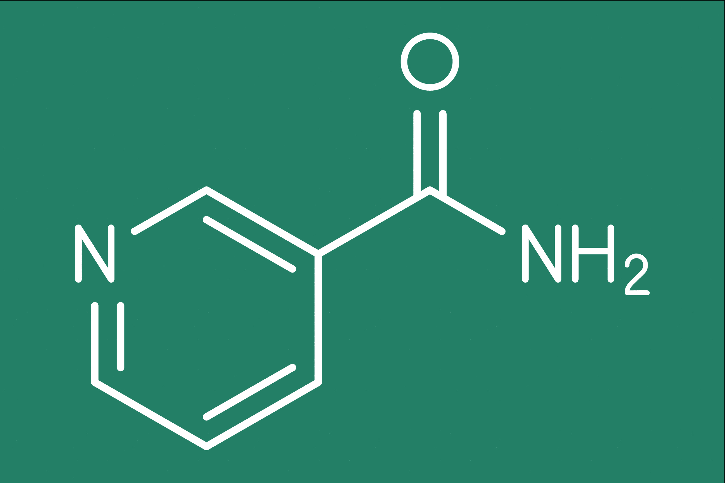 Nikotinamide als Formel